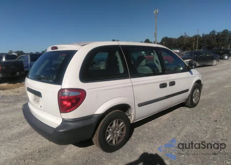 2007 Dodge Caravan Se из США, поврежденный, VIN 1D4GP25BX7B236155